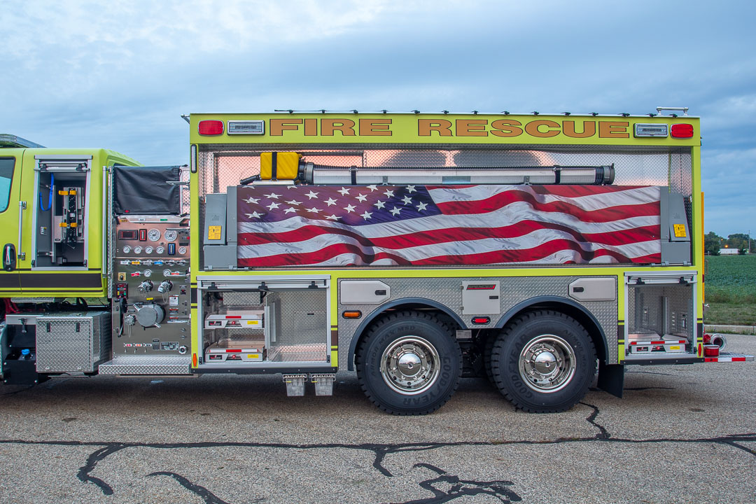 View Truck Clearwater Township MI Spencer Fire Trucks