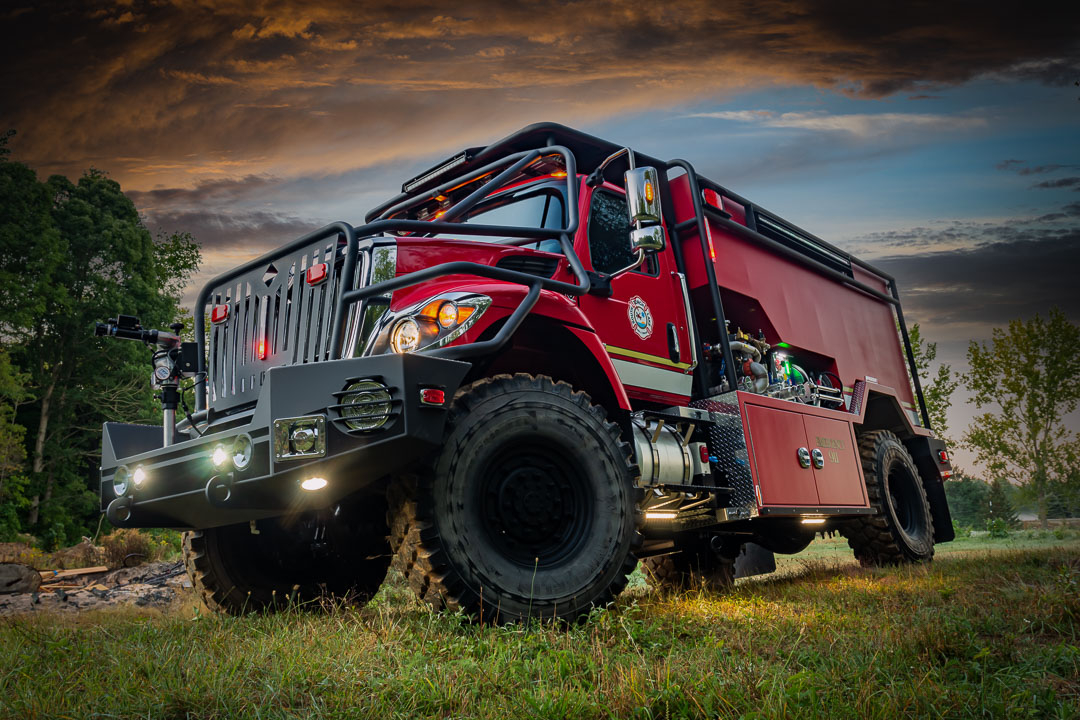 View Truck South Torch Lake Fire Department MI Spencer Fire Trucks