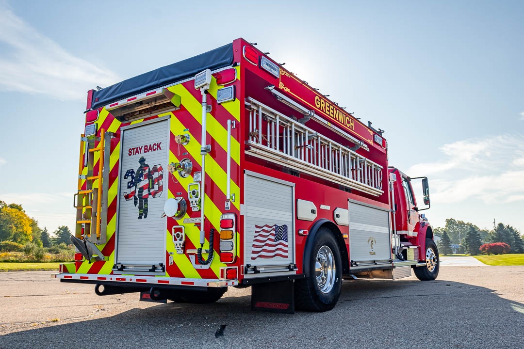 View Truck Tri Community Joint Fire District OH Spencer Fire Trucks