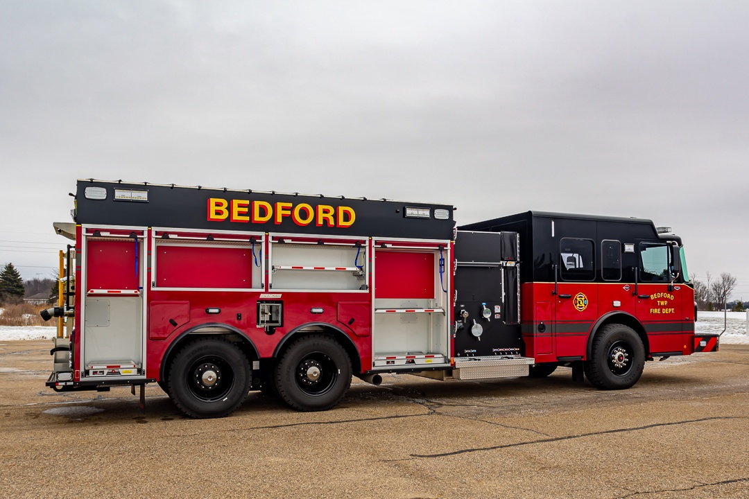 View truck: Bedford Township Fire Department - Spencer Fire Trucks