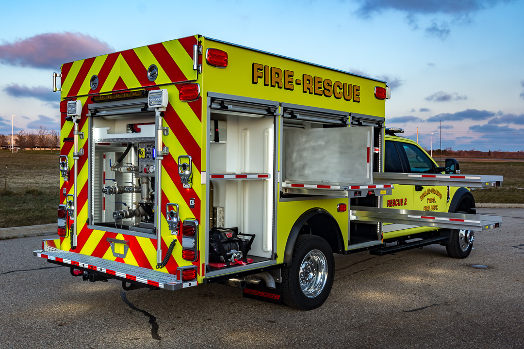 View Truck: Berlin-orange Township Fire Dept, Mi - Spencer Fire Trucks