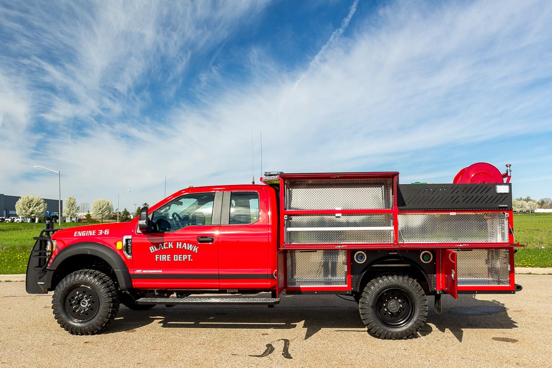 View truck: Black Hawk Fire Department, SD - Spencer Fire Trucks