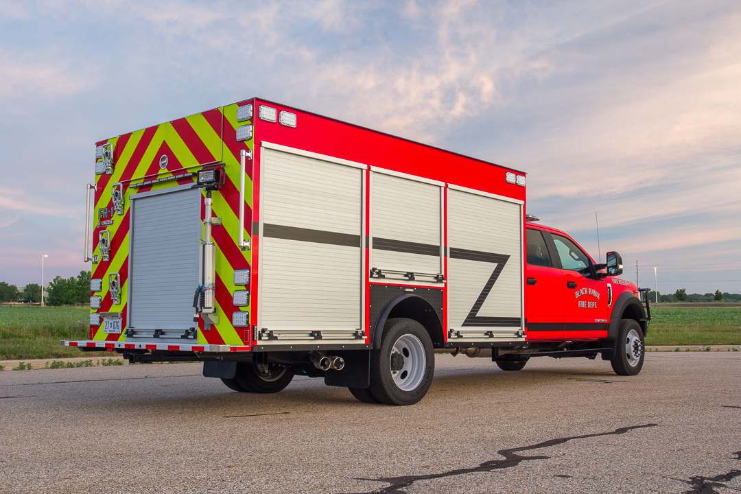 View truck: Black Hawk Fire Department, SD - Spencer Fire Trucks