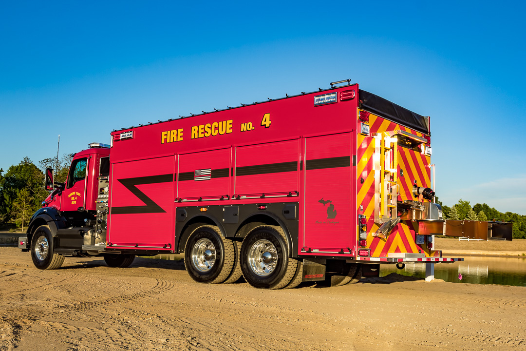 View Truck: Bowne Twp. Fire Department, MI - Spencer Fire Trucks