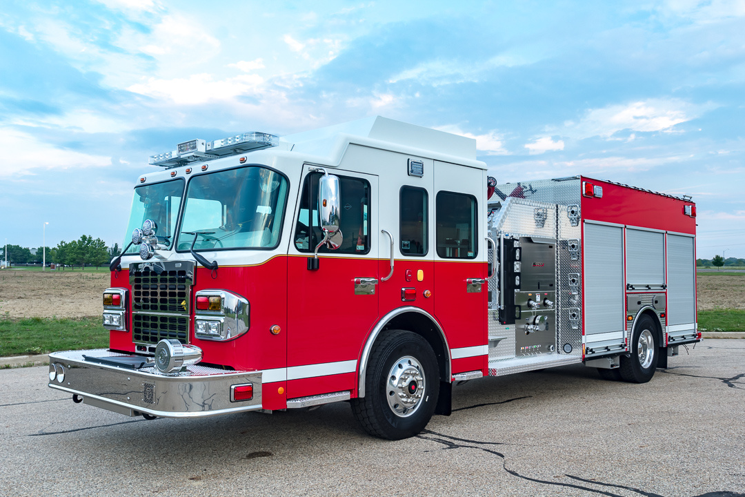 View truck: City of Rochester Fire Department, IN - Spencer Fire Trucks