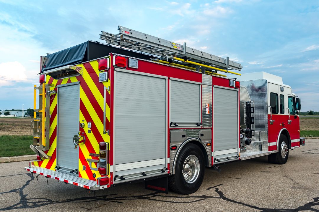 View truck: City of Rochester Fire Department, IN - Spencer Fire Trucks