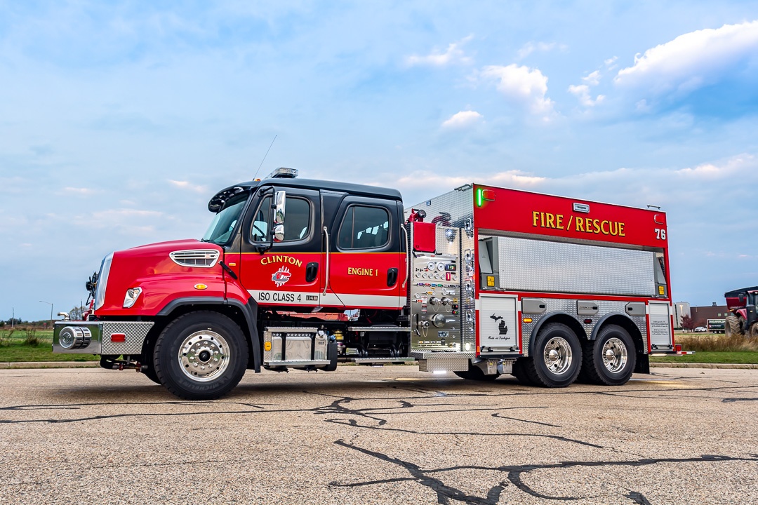 View Truck Clinton Fire Department Mi Spencer Fire Trucks 5957