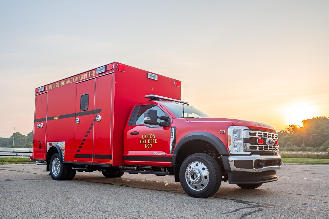 View truck: Delton Fire Department, MI - Spencer Fire Trucks