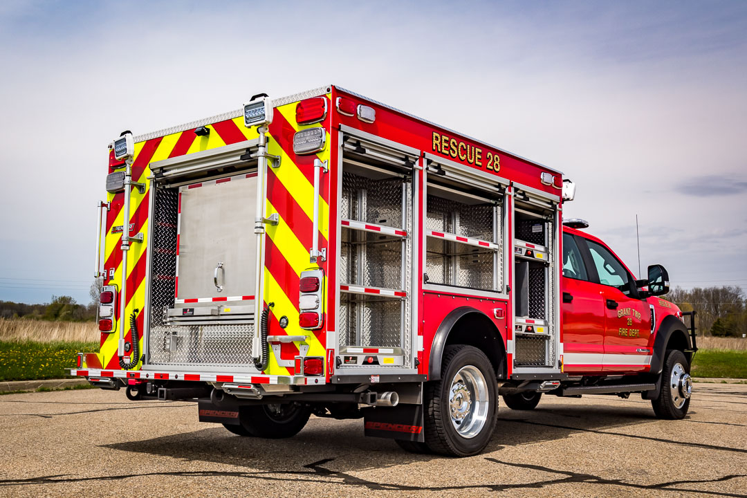 View truck: Grant Township Fire Dept., MI - Spencer Fire Trucks