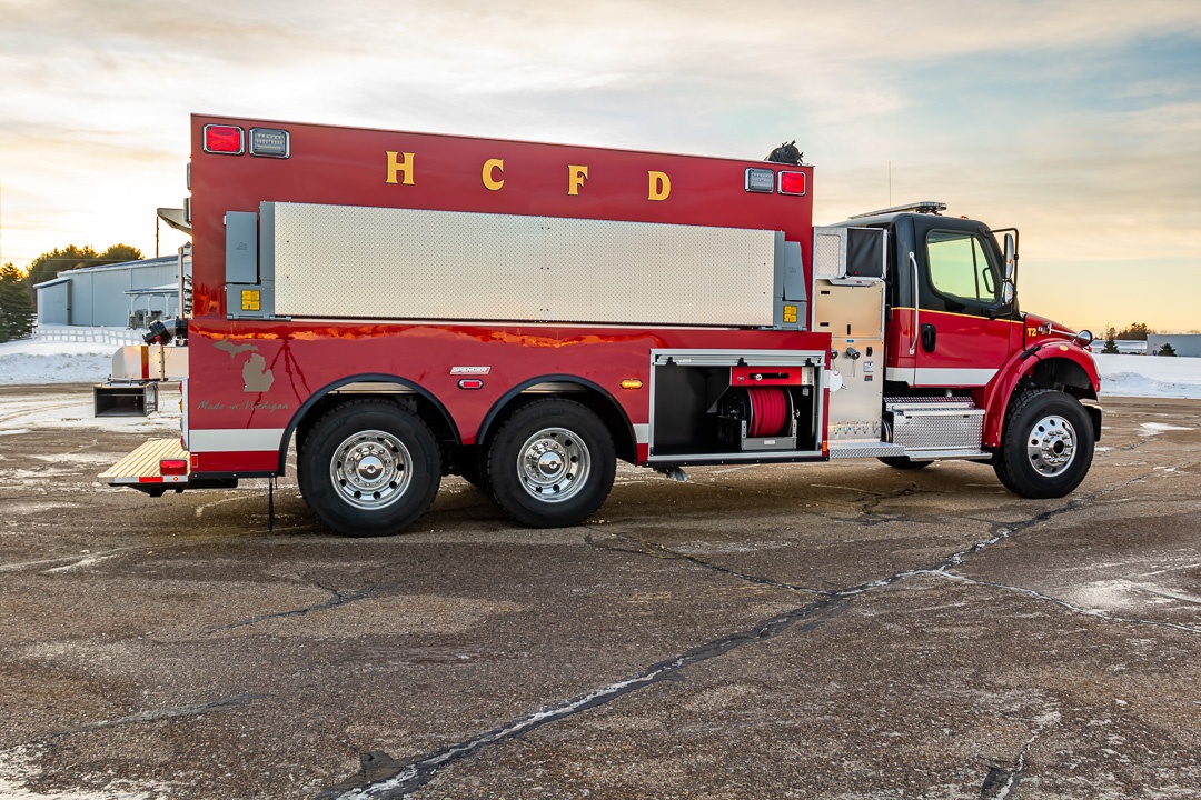 View truck: Harrison Community FD, MI - Spencer Fire Trucks