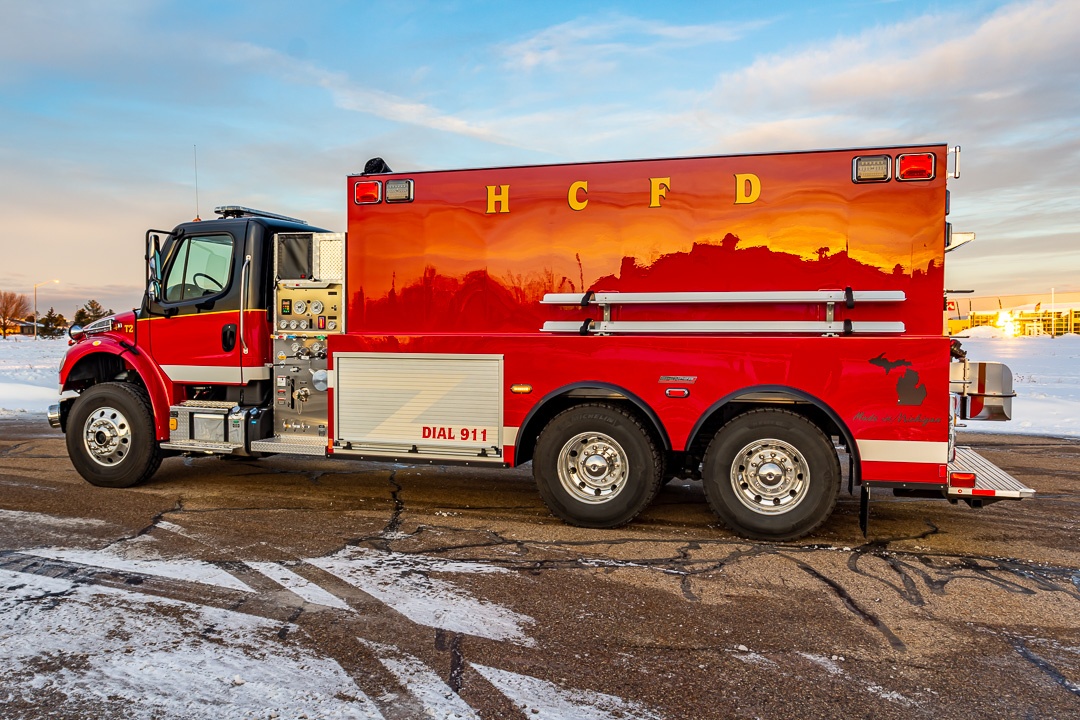 View truck: Harrison Community FD, MI - Spencer Fire Trucks