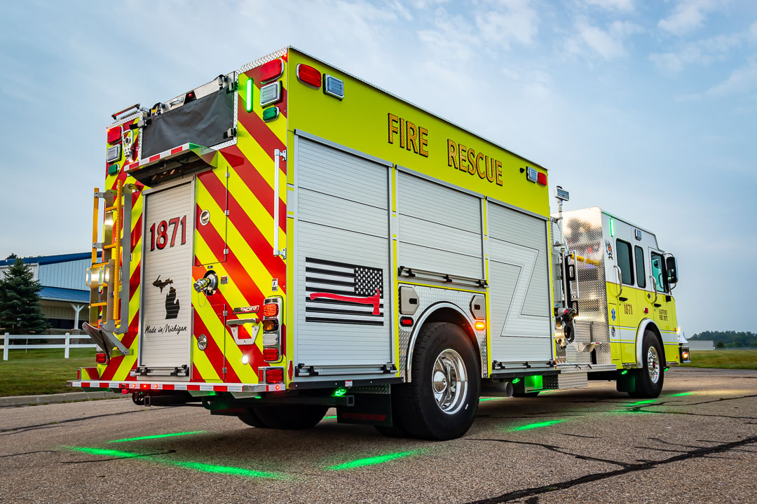 View truck: Hartford Fire Department, MI - Spencer Fire Trucks