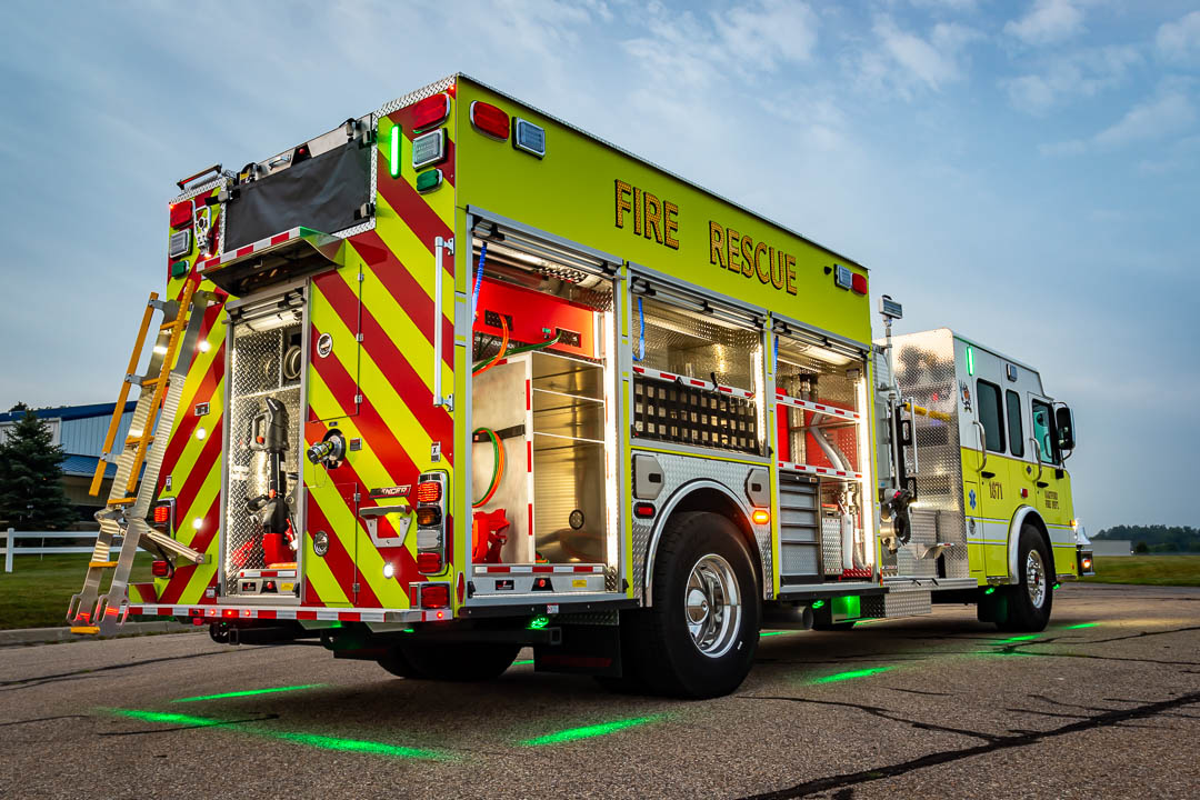 View truck: Hartford Fire Department, MI - Spencer Fire Trucks