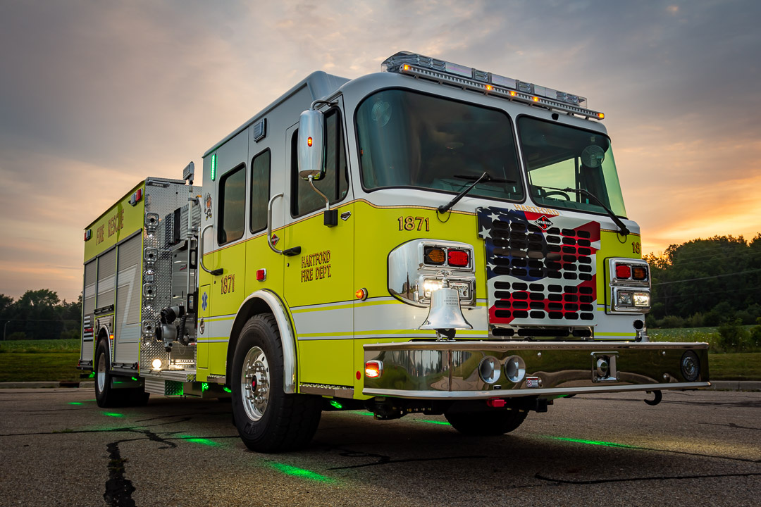 View truck: Hartford Fire Department, MI - Spencer Fire Trucks