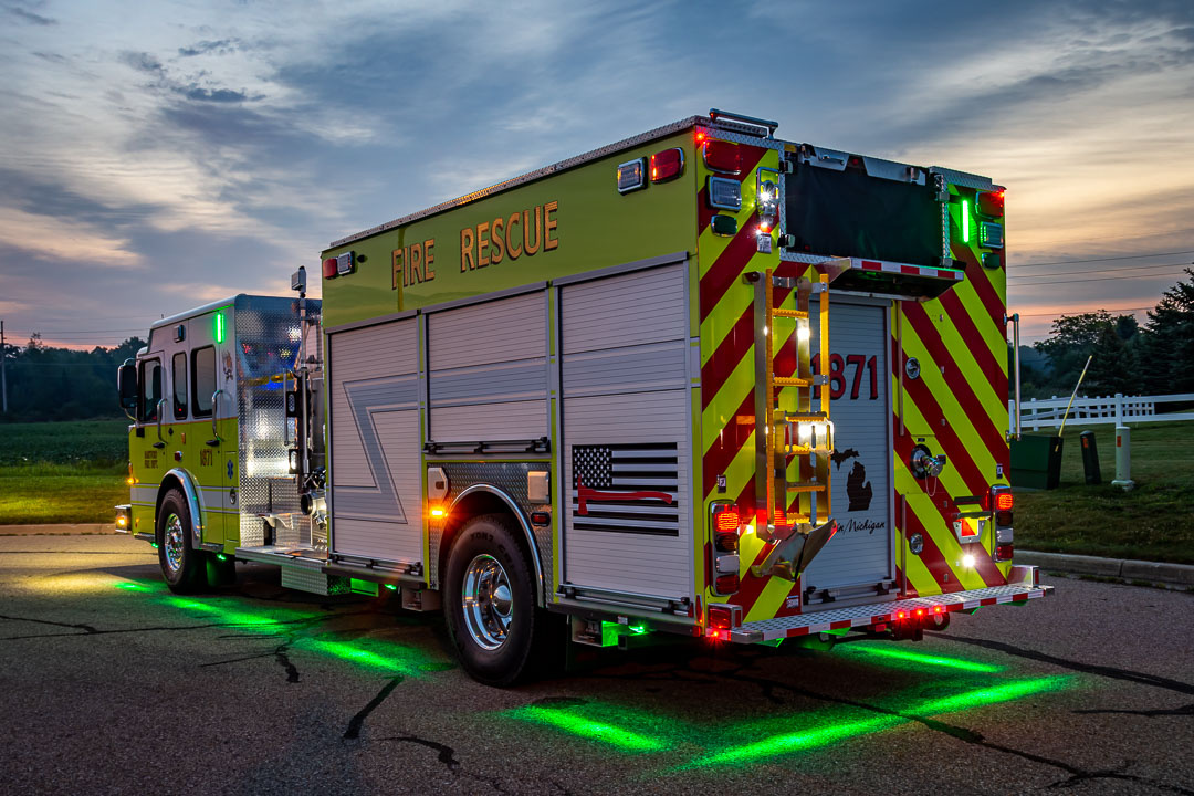 View truck: Hartford Fire Department, MI - Spencer Fire Trucks