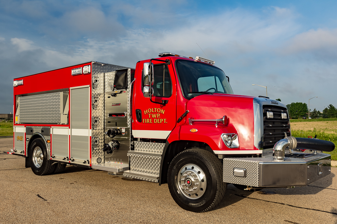 View truck: Holton Township Fire Department, MI - Spencer Fire Trucks