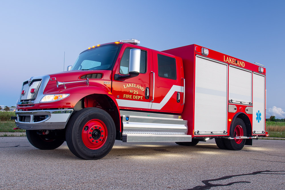 View truck: Lakeland Fire Department, MI - Spencer Fire Trucks