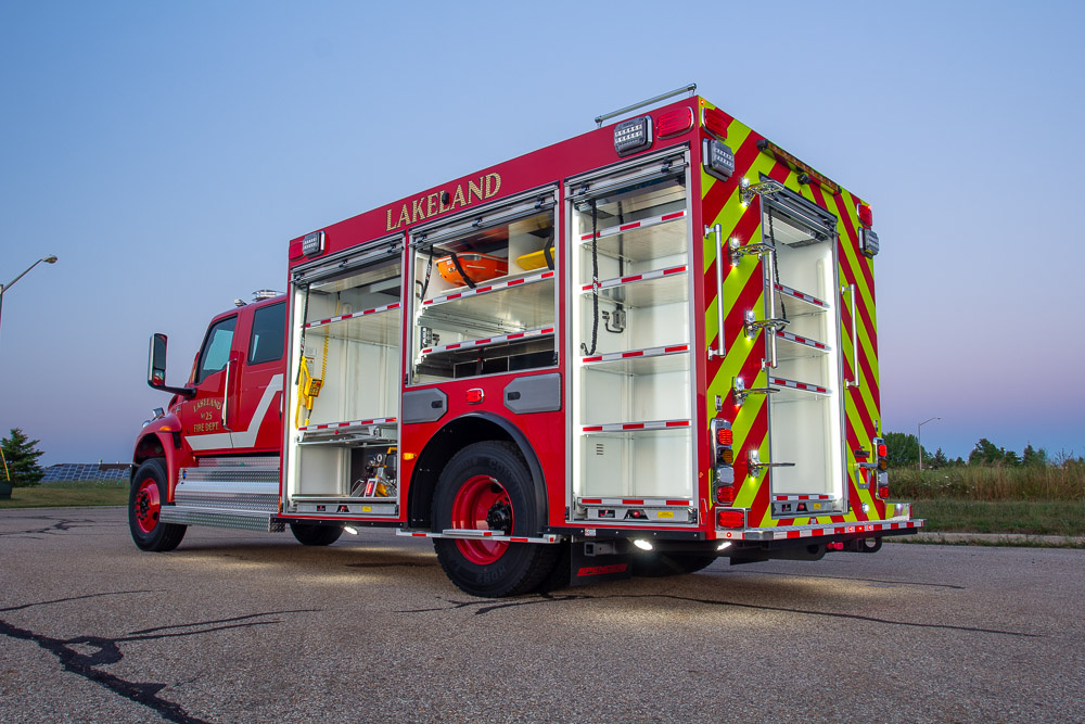 View truck: Lakeland Fire Department, MI - Spencer Fire Trucks