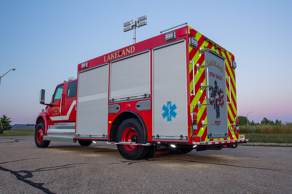 View truck: Lakeland Fire Department, MI - Spencer Fire Trucks