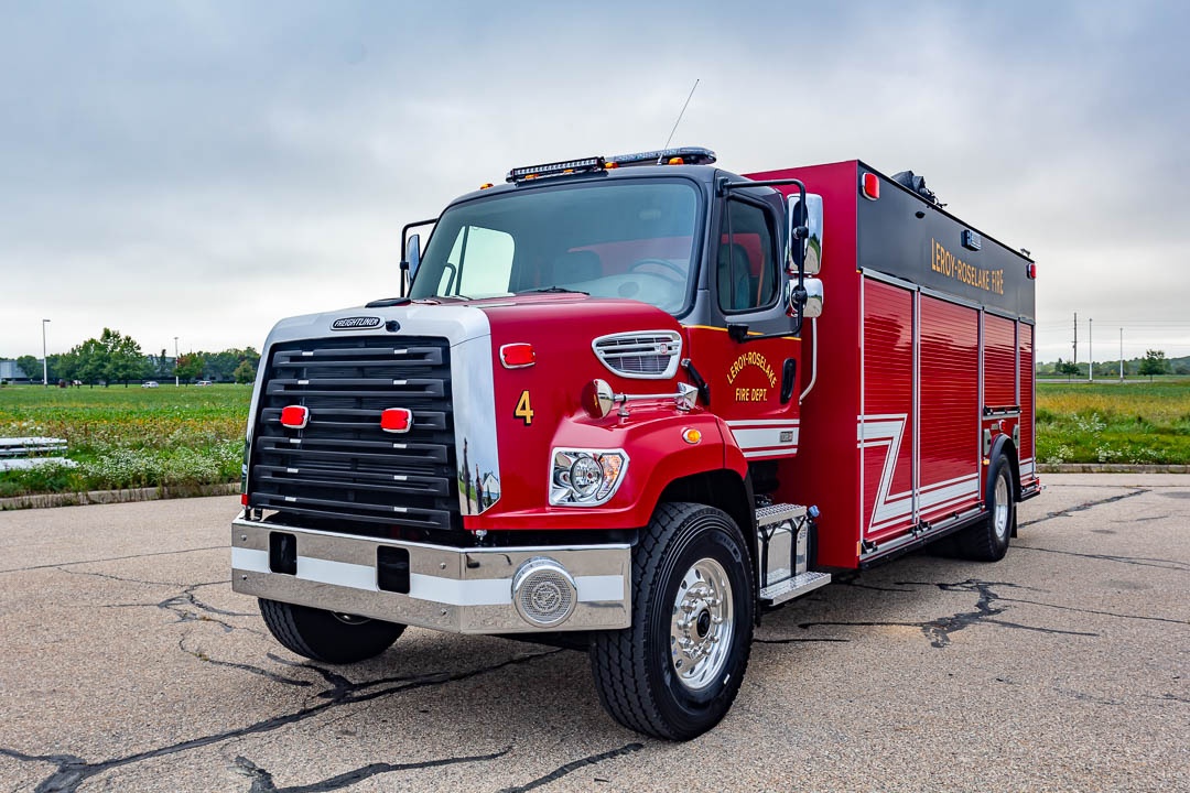 View truck: Leroy-Rose Lake FD, MI - Spencer Fire Trucks