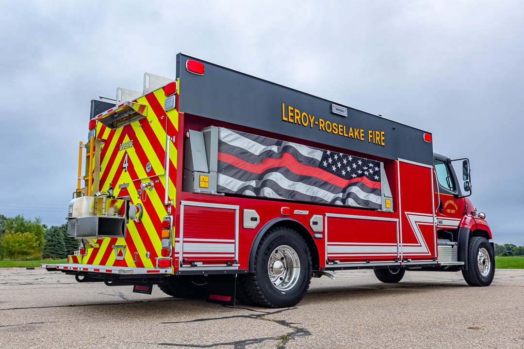 View truck: Leroy-Rose Lake FD, MI - Spencer Fire Trucks