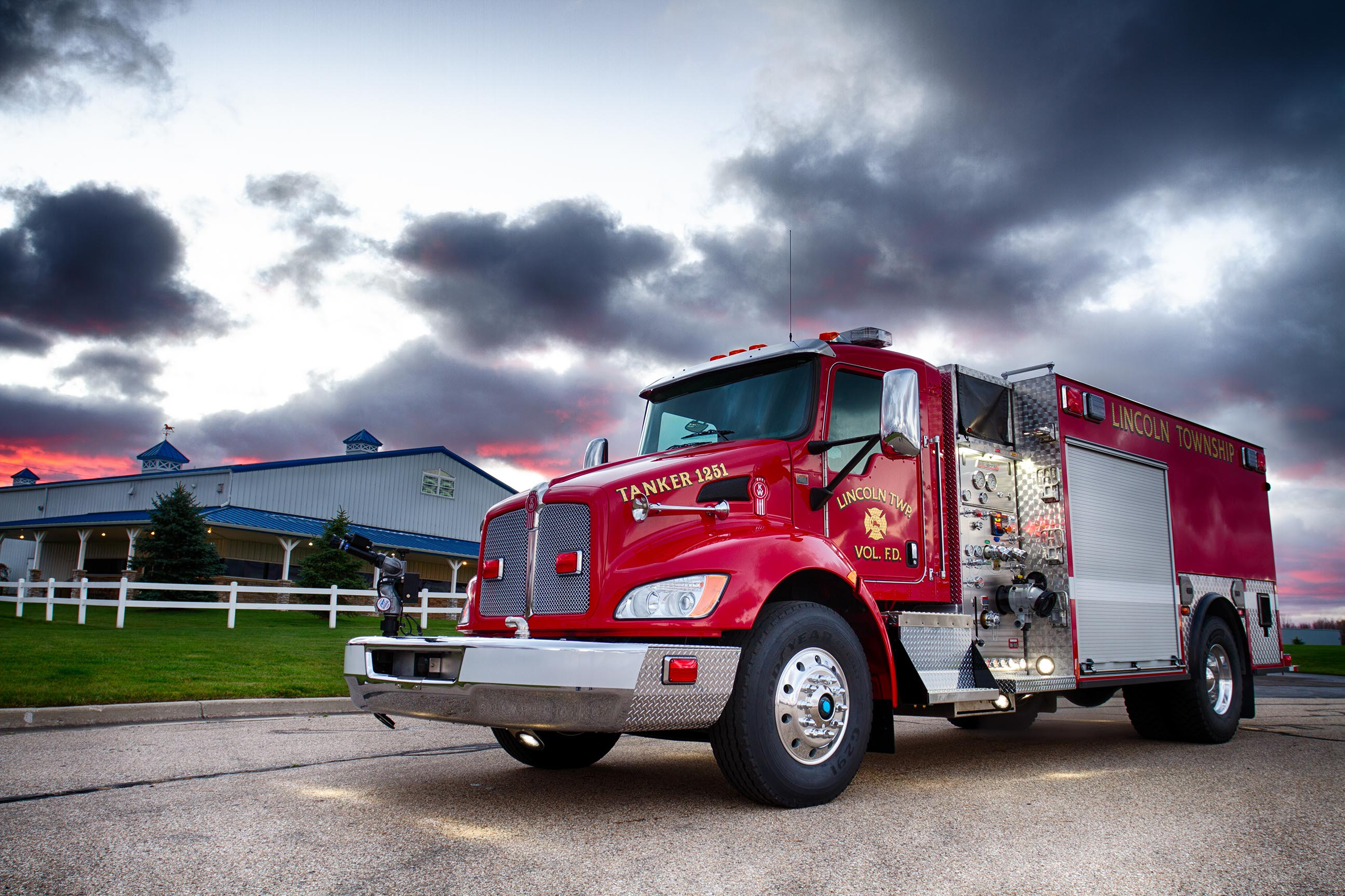 View Truck: Lincoln Twp. Volunteer Fire Dept., IN - Spencer Fire Trucks