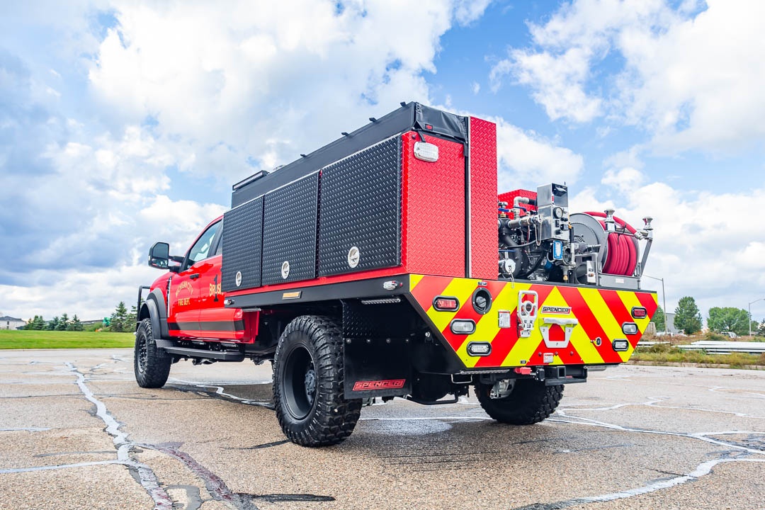 View truck: Michigan City FD, IN - Spencer Fire Trucks