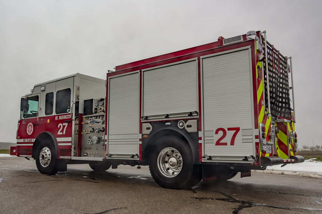 View truck: Pittsburgh Bureau of Fire, PA - Spencer Fire Trucks