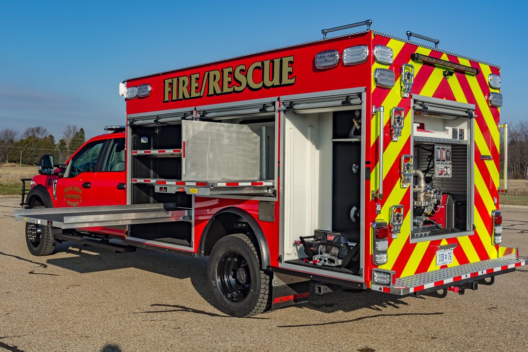 View truck: Rock Creek Twp. Fire/Rescue, KS - Spencer Fire Trucks