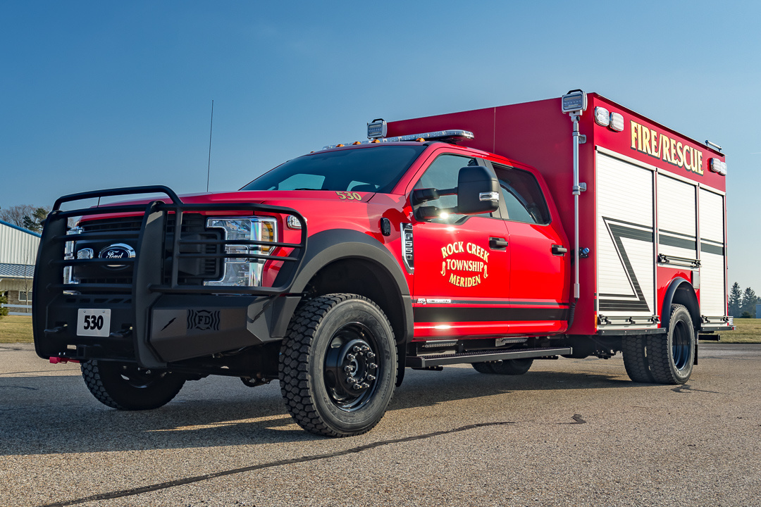 View truck: Rock Creek Twp. Fire/Rescue, KS - Spencer Fire Trucks