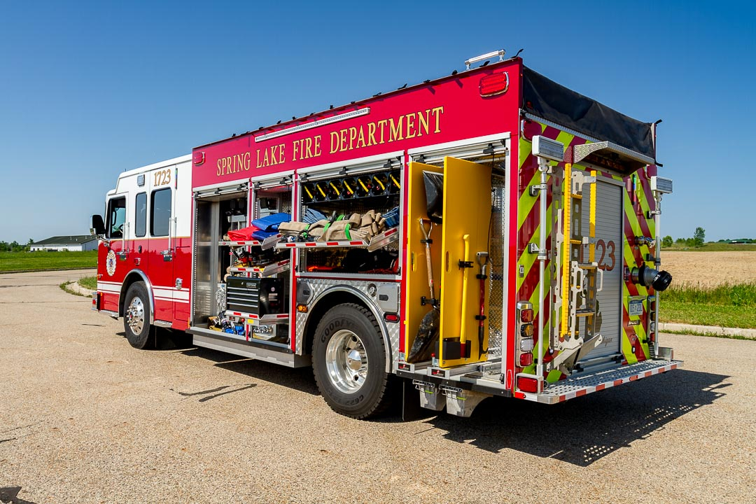 View truck: Spring Lake Fire Department, MI - Spencer Fire Trucks