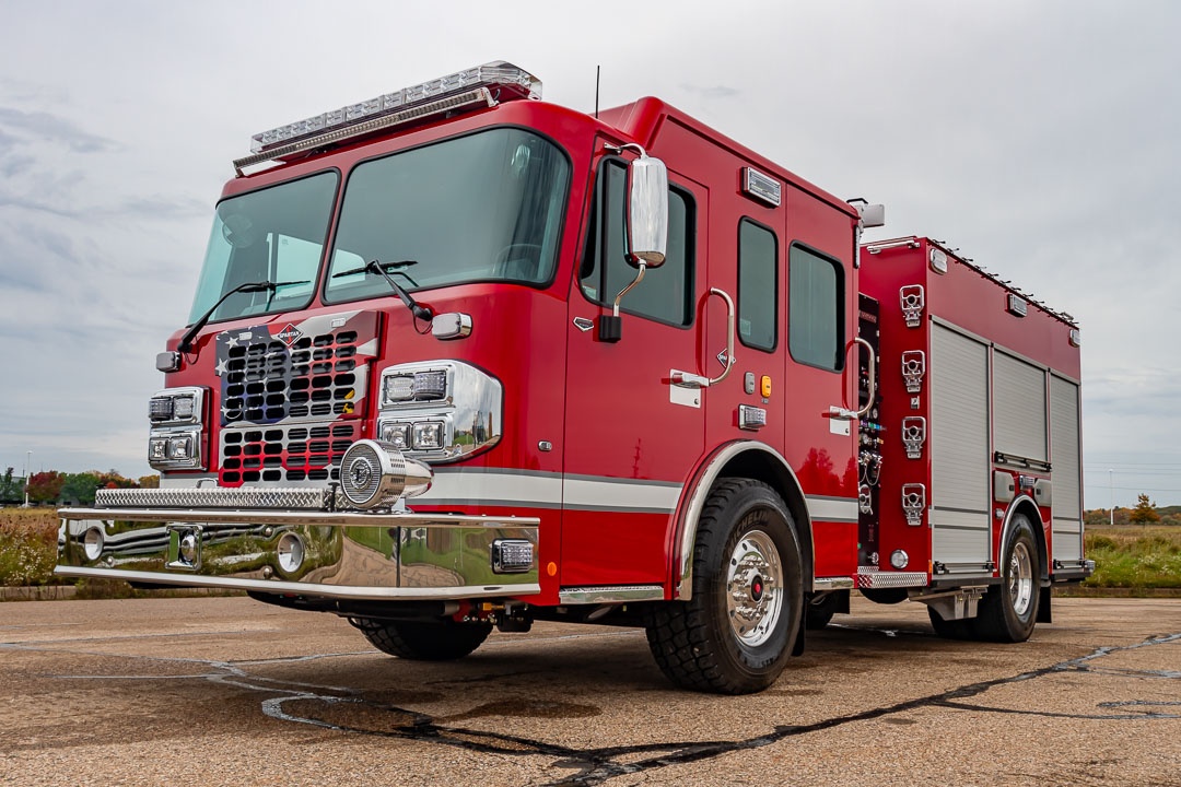 View truck: St. Johns Fire Department, MI - Spencer Fire Trucks