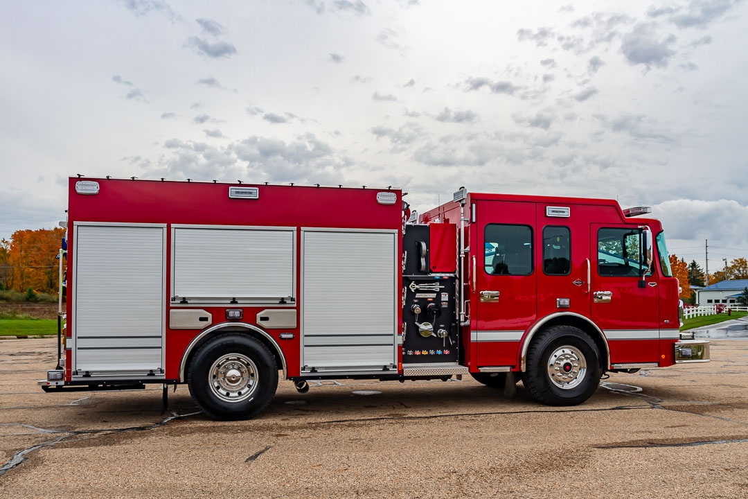 View truck: St. Johns Fire Department, MI - Spencer Fire Trucks