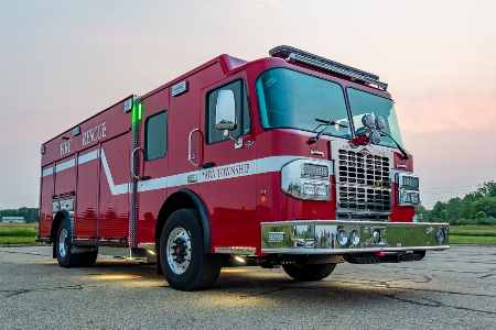 View truck: Ada Township Fire Department, MI - Spencer Fire Trucks