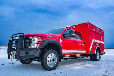 View truck: East Lansing Fire Department, MI - Spencer Fire Trucks