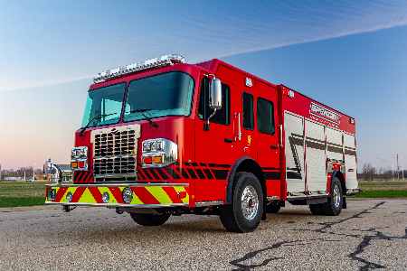 View truck: Rescue Pumper - DEMO - SOLD - Spencer Fire Trucks