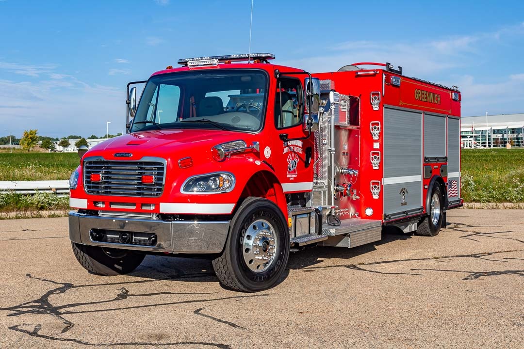 View truck: Tri-Community Joint Fire District, OH - Spencer Fire Trucks