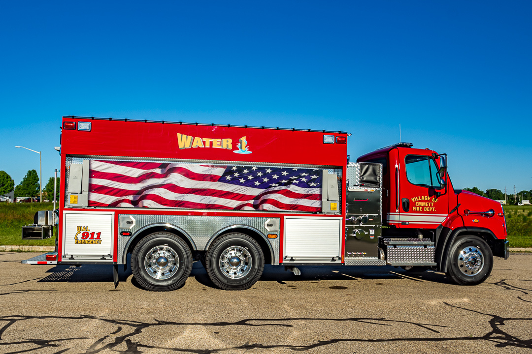 View truck: Village of Emmett Fire Dept., MI - Spencer Fire Trucks