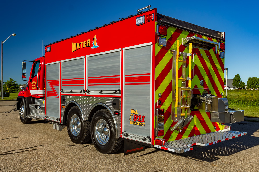 View truck: Village of Emmett Fire Dept., MI - Spencer Fire Trucks