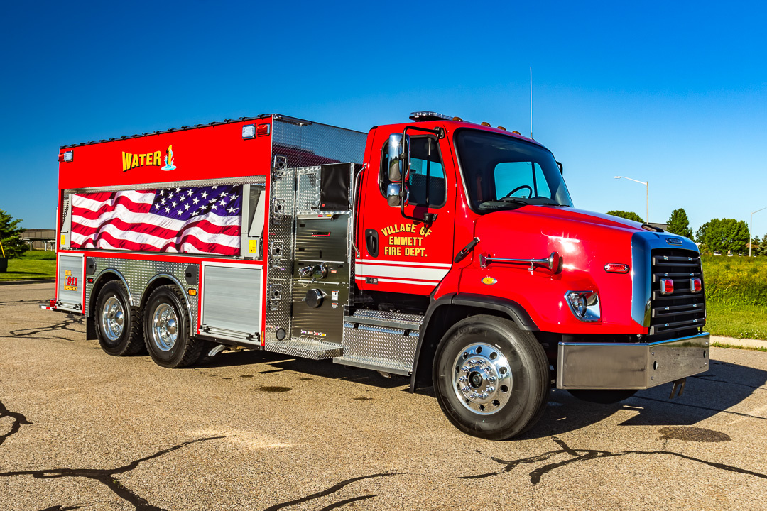 View truck: Village of Emmett Fire Dept., MI - Spencer Fire Trucks