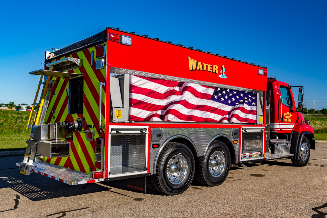 View truck: Village of Emmett Fire Dept., MI - Spencer Fire Trucks