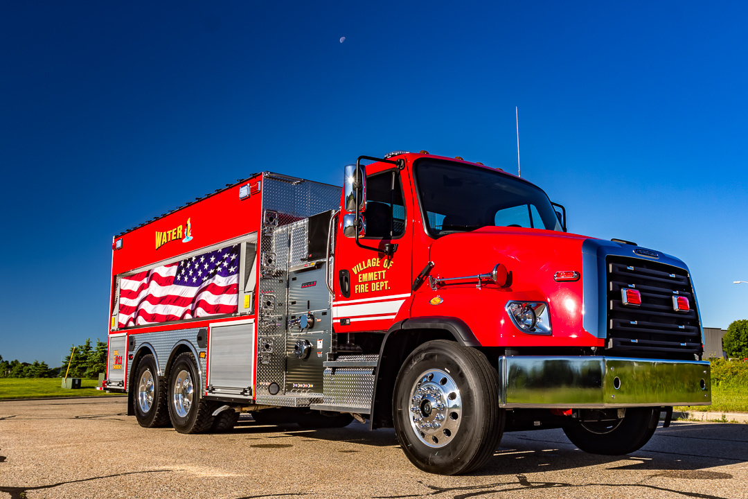 View truck: Village of Emmett Fire Dept., MI - Spencer Fire Trucks