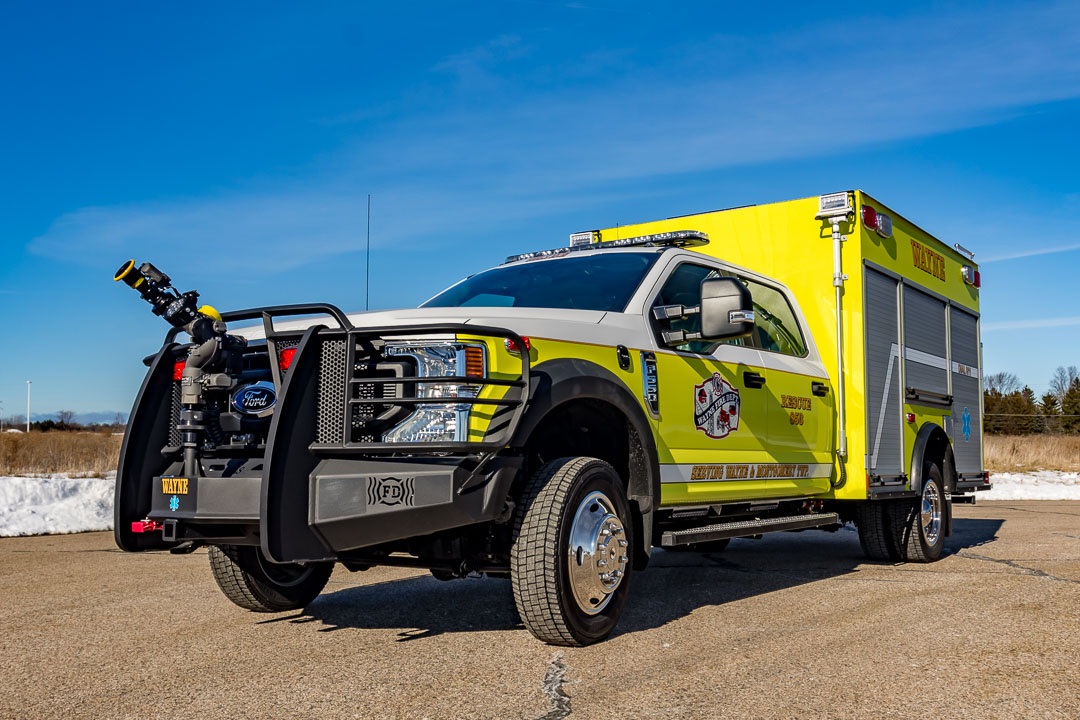 View truck: Wayne Volunteer Fire Dept., OH - Spencer Fire Trucks