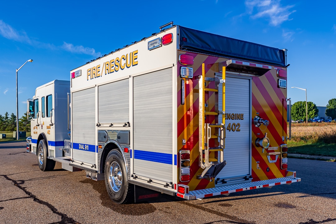 View truck: Wea Twp Community FD, IN - Spencer Fire Trucks